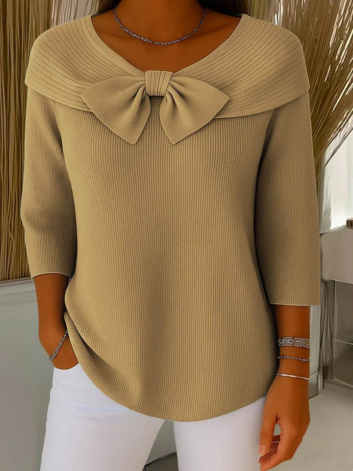Serena™ - Damenpullover mit Schleife