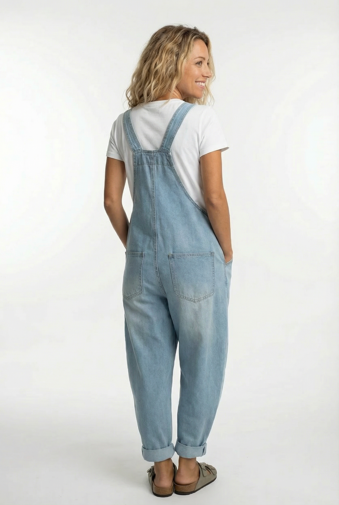 Noelia™ - Vielseitiger verstellbarer Schnallen-Jeansoverall