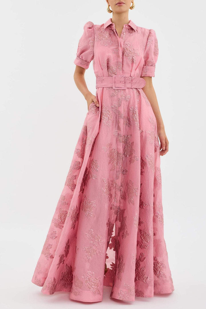 Celina | Kleid mit kurzen Puffärmeln
