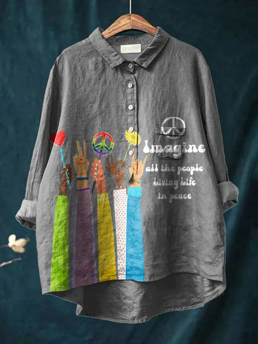 Hippie™ - Friedenskunst T-Shirt