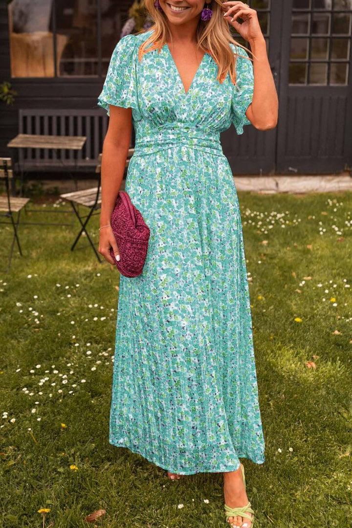 Bianca™ - Elegantes Langkleid mit V-Ausschnitt