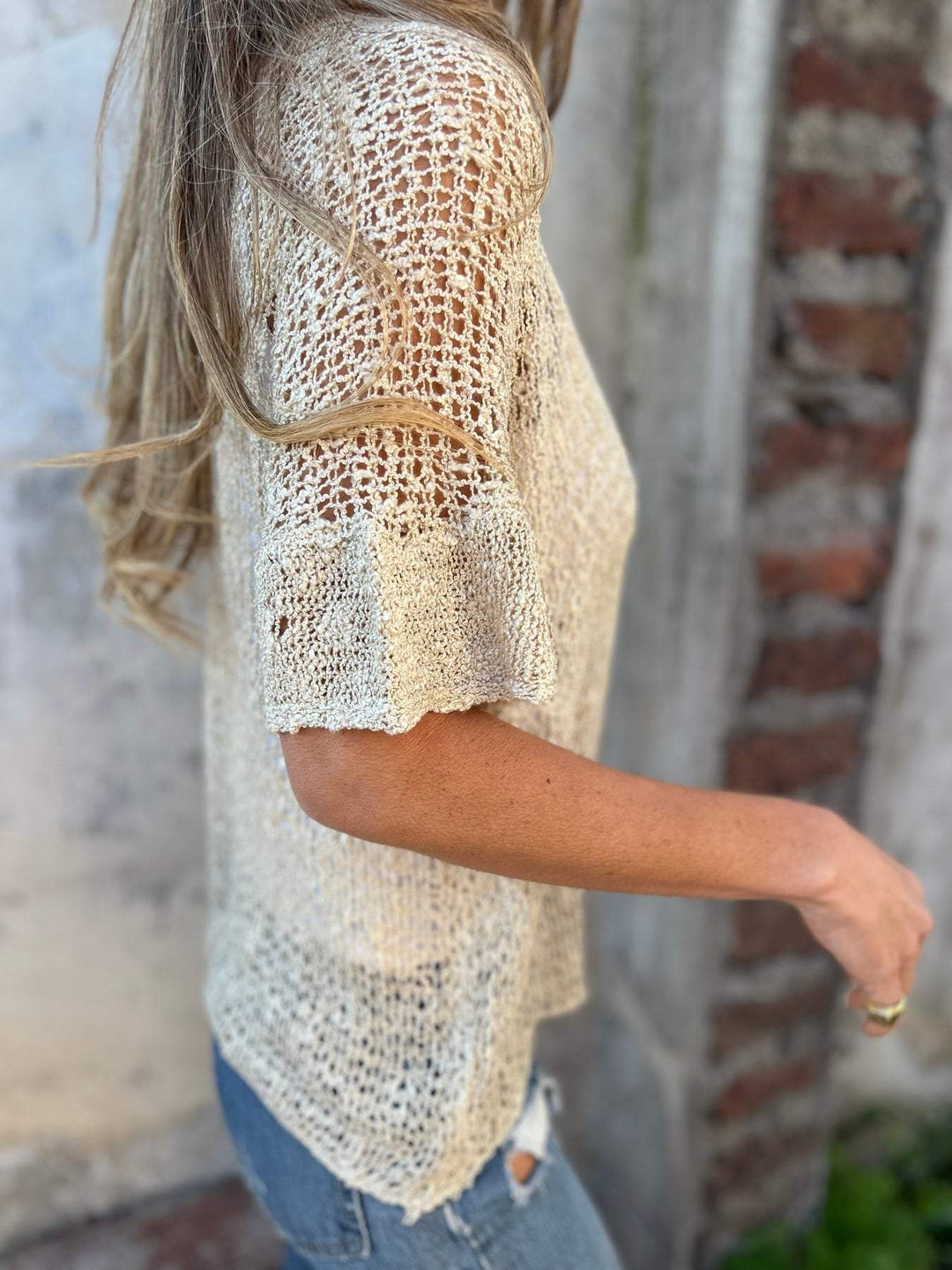 Barbara™ | Elegantes strukturiertes Top