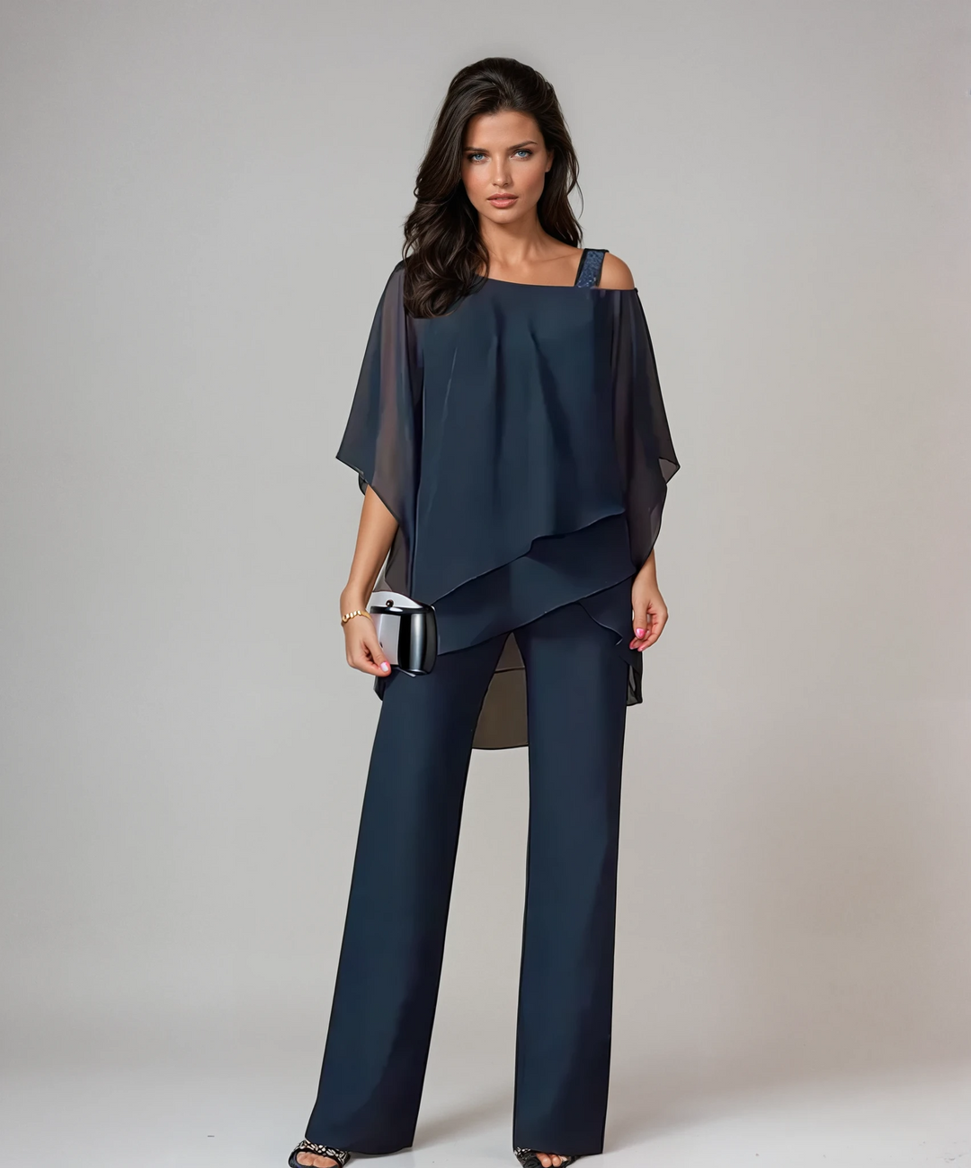 Mariella™ Lagen-Look Zweiteiliges Ensemble