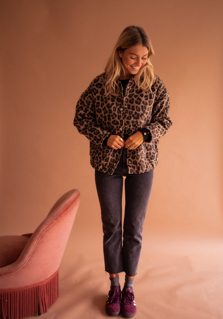 Katarzyna | Zeitlose Leopardenmuster-Jacke