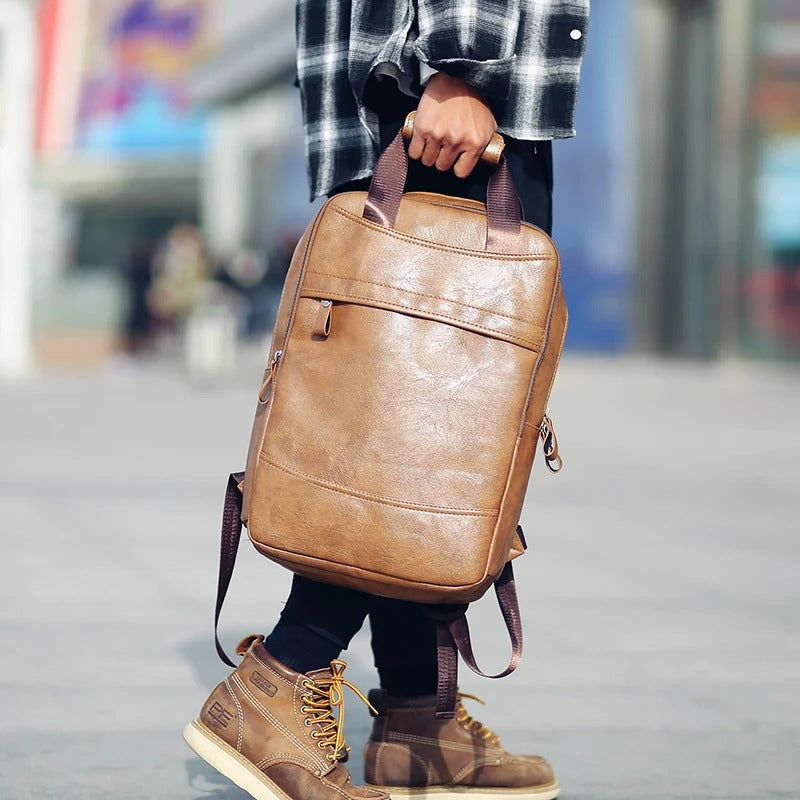EUGENIO | Herren-Lederrucksack für das Büro