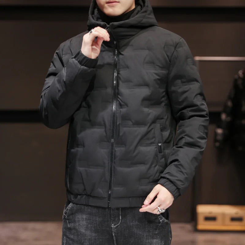 Elegante Herren-Pufferjacke
