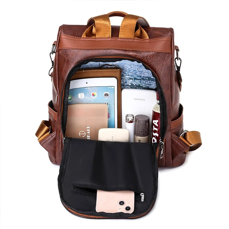 Martina | Rucksack aus Leder