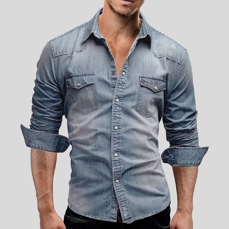 Leonardo - Denim Hemd