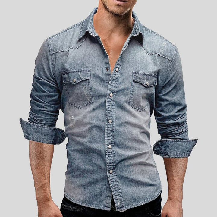 Leonardo - Denim Hemd