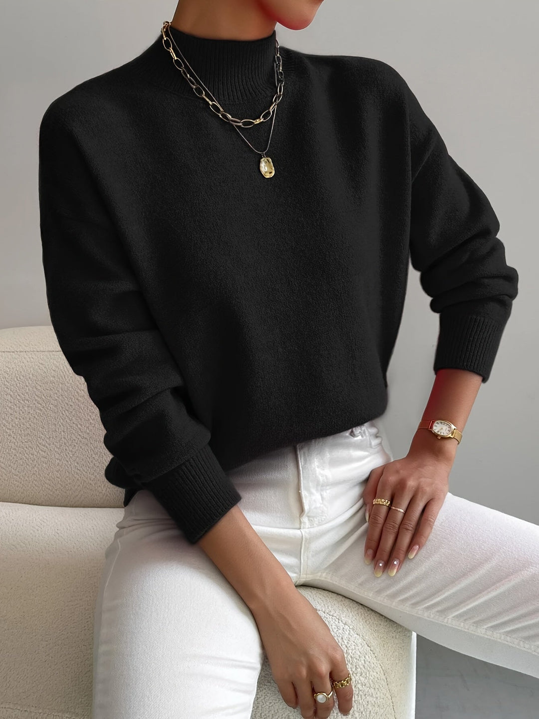 Donna™ – Klassischer Rollkragenpullover