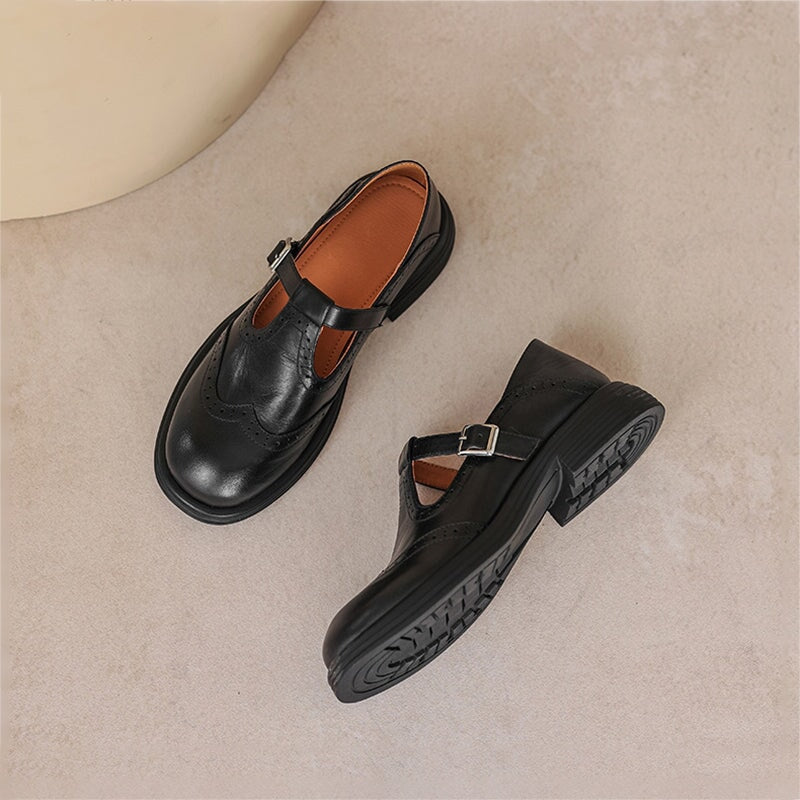 Velda™ - Elegante Mary Janes aus Leder