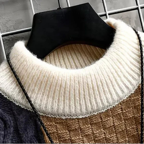 Alice™ - Eleganter Patchwork-Pullover