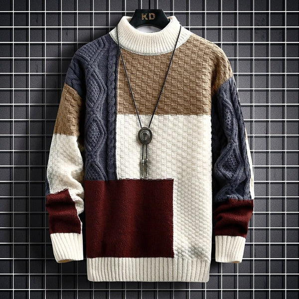 Alice™ - Eleganter Patchwork-Pullover