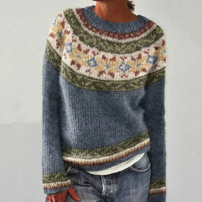 Lucy | Vintage Isländischer Pullover