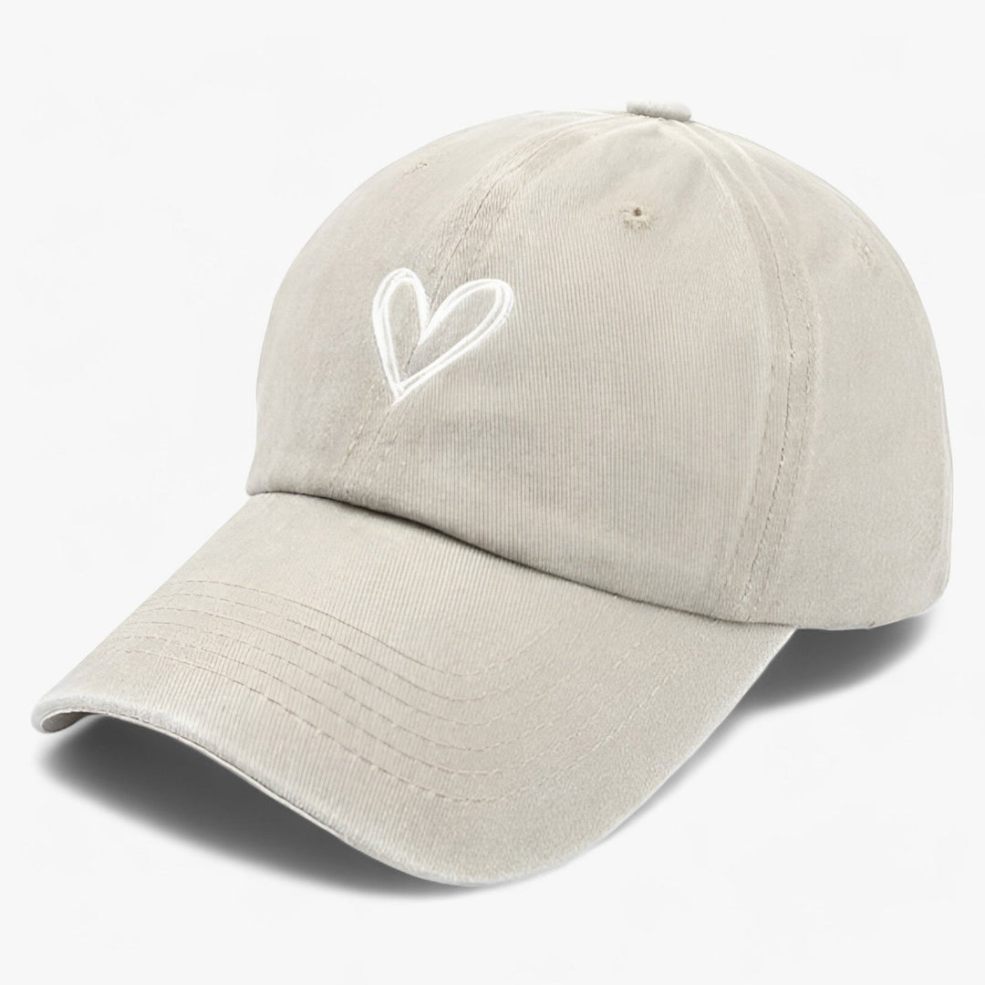 Damen Retro bestickte Baseballkappe mit verstellbarem Riemen