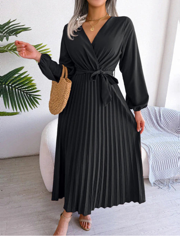 Naomi | Plissee Kleid Festlich