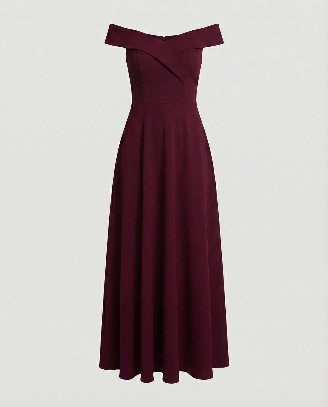 Lana | Damen Off-Shoulder Maxikleid