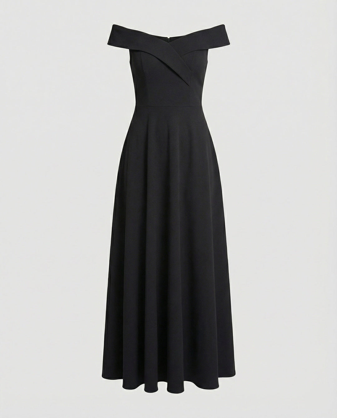 Lana | Damen Off-Shoulder Maxikleid