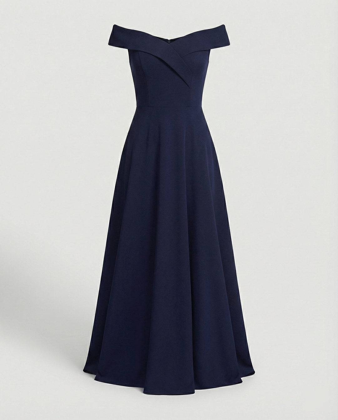 Lana | Damen Off-Shoulder Maxikleid