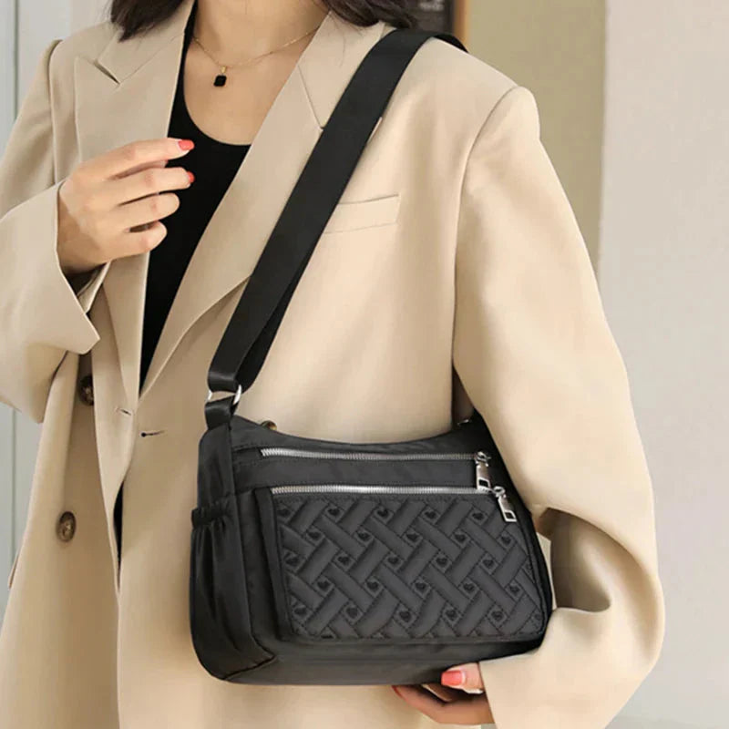 BEST Nylon Schultertasche