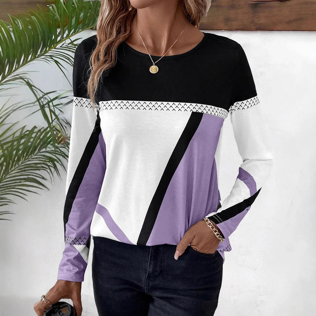 Tine™ - Stilvolles Langarmshirt