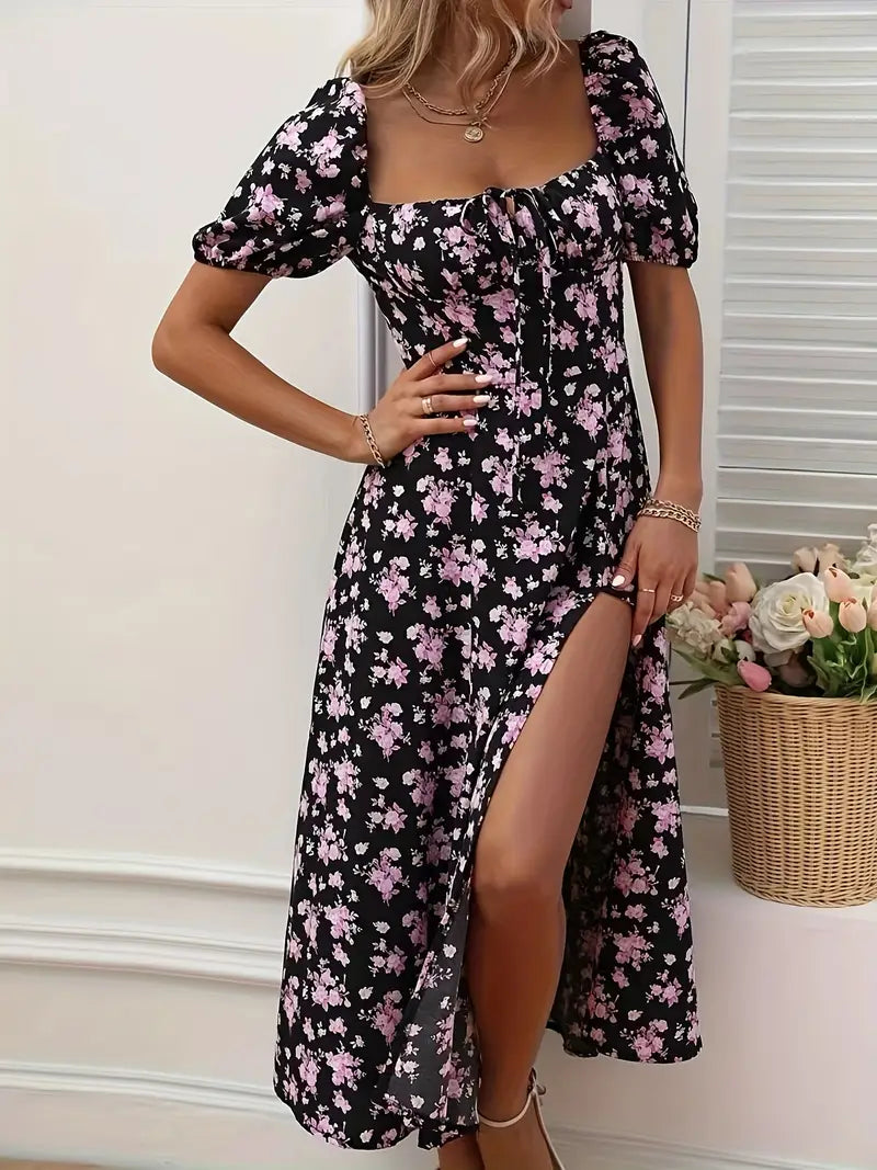 Mirella™ | Feminin floral Kleid