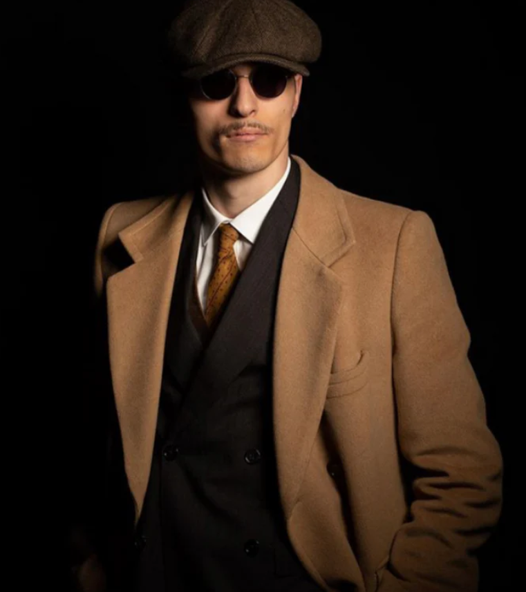 Peaky Blinders Mütze mit Kordelzug