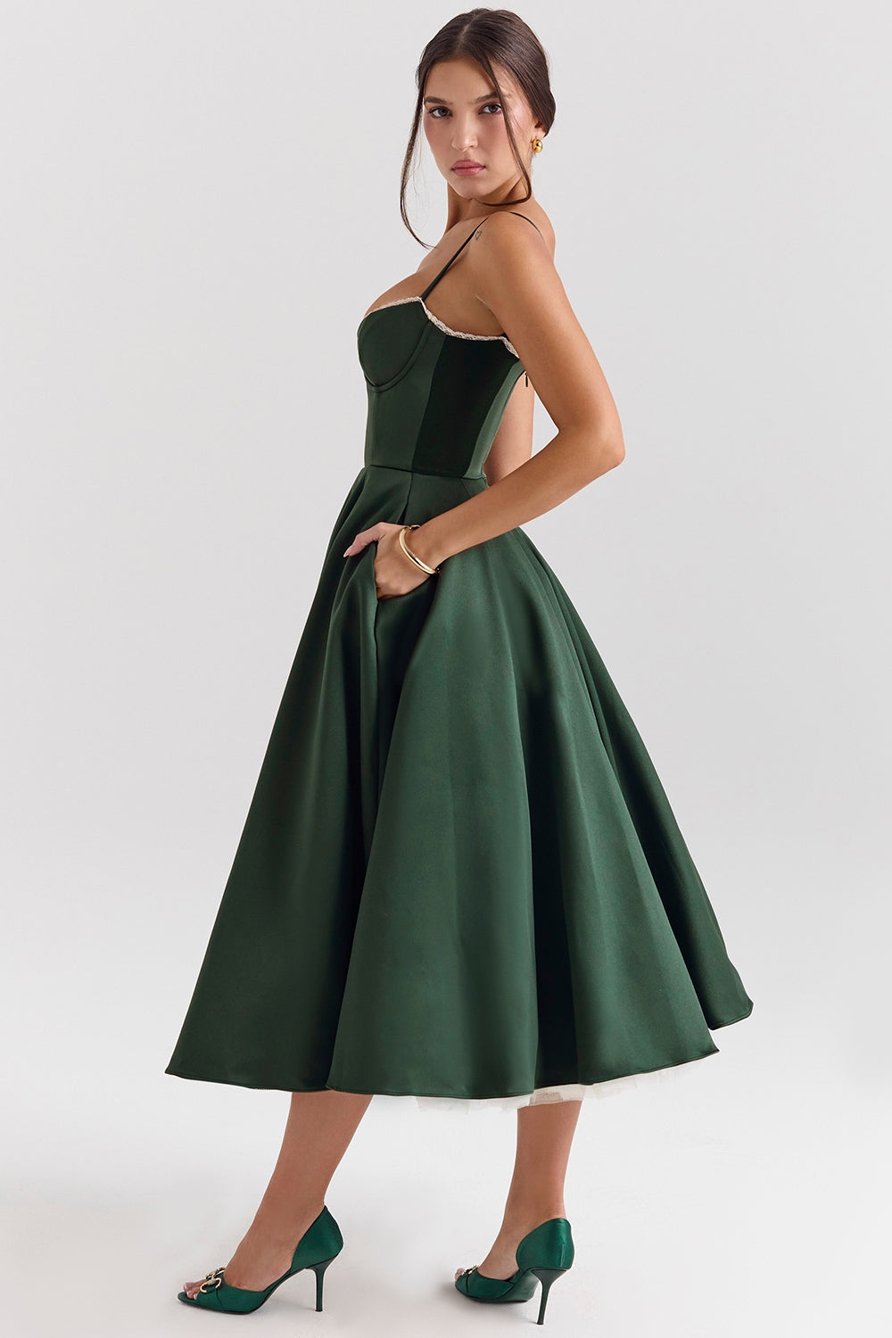 Evelina – mittellanges Kleid
