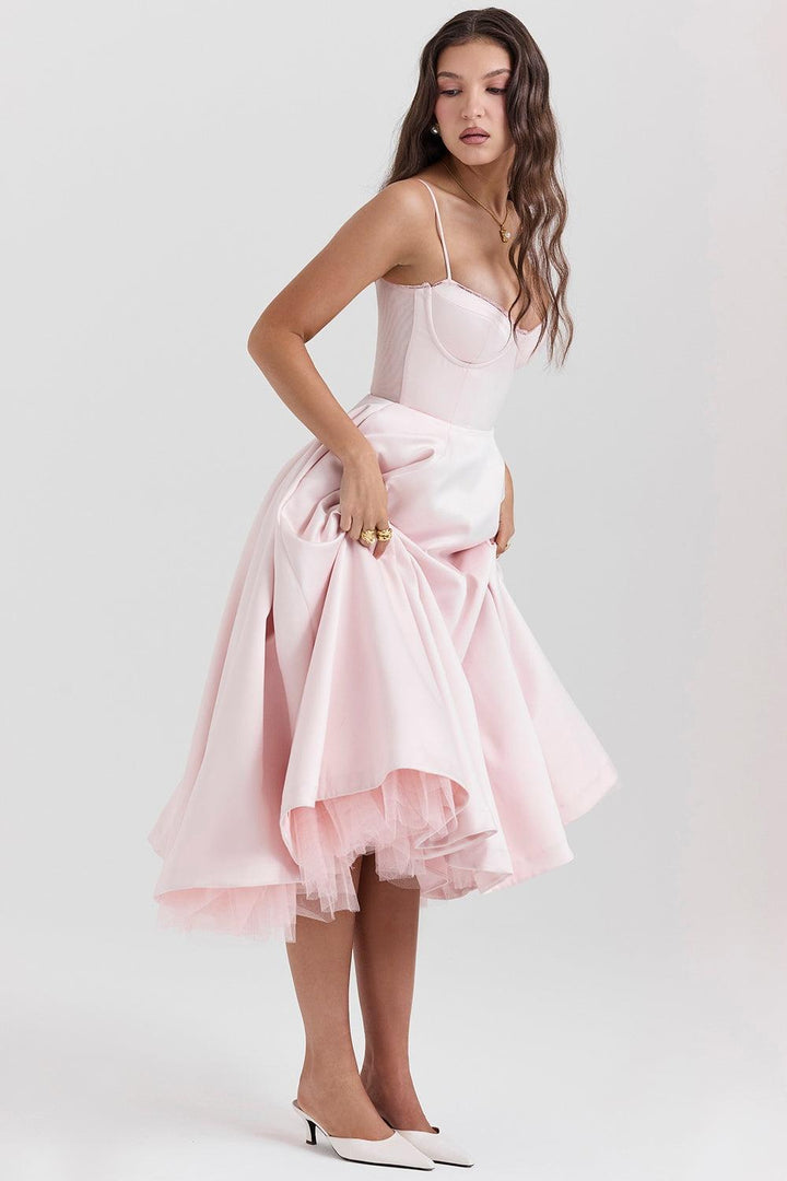 Evelina – mittellanges Kleid