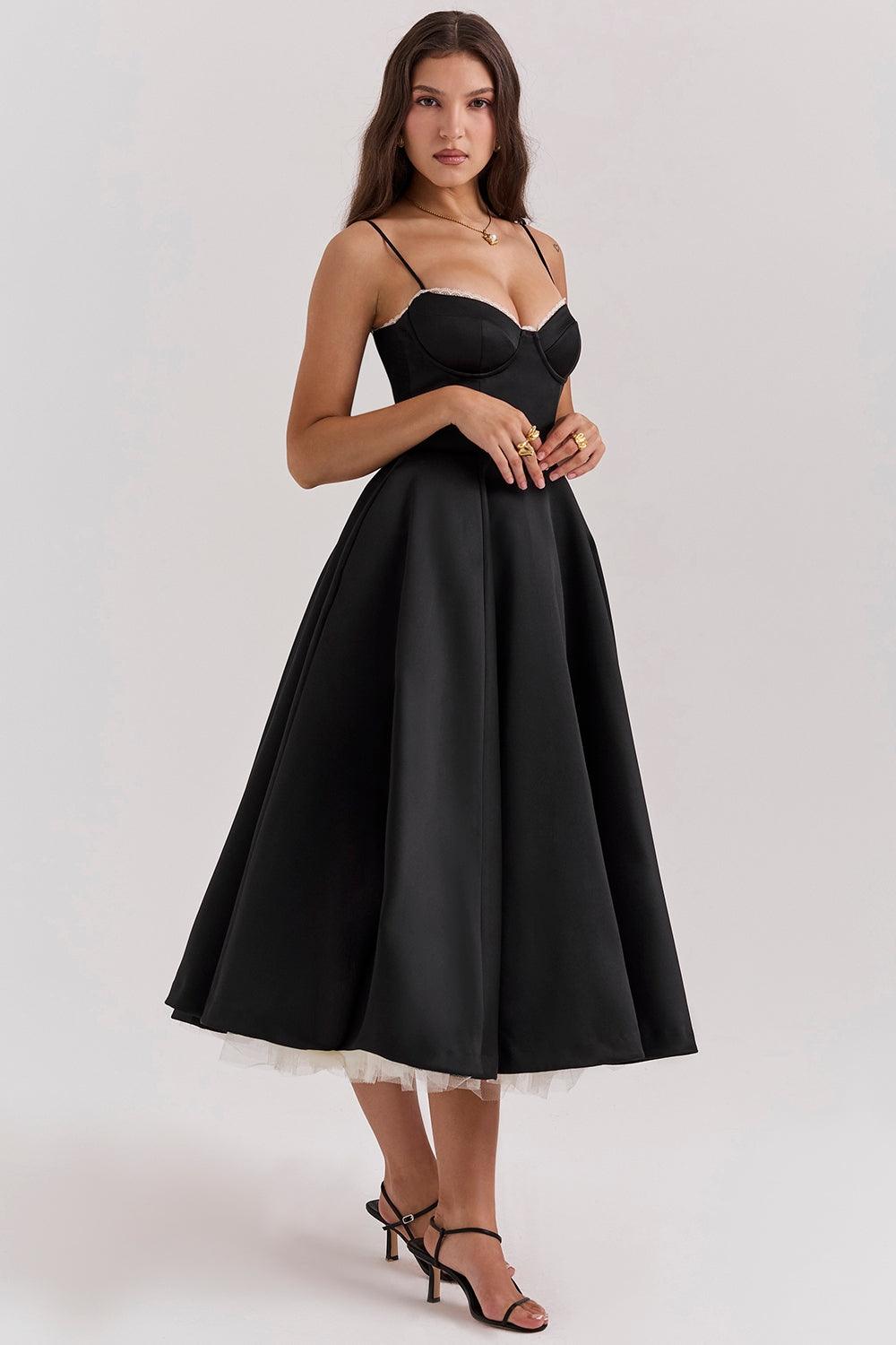 Evelina – mittellanges Kleid