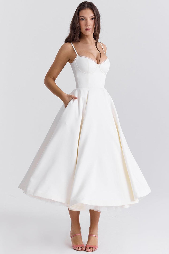Evelina – mittellanges Kleid