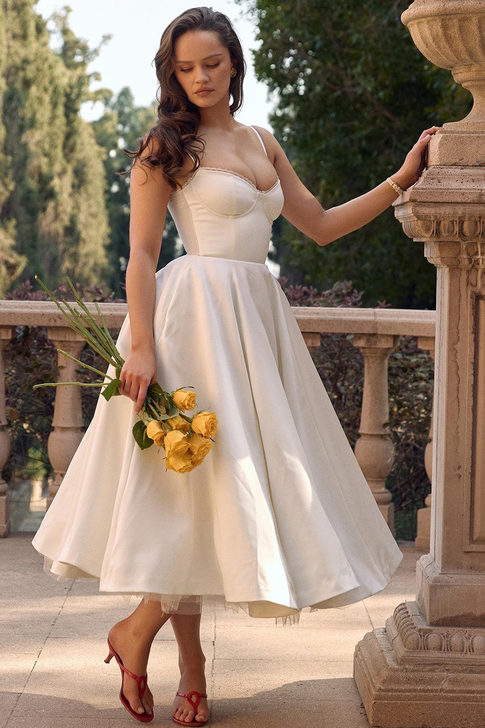 Evelina – mittellanges Kleid