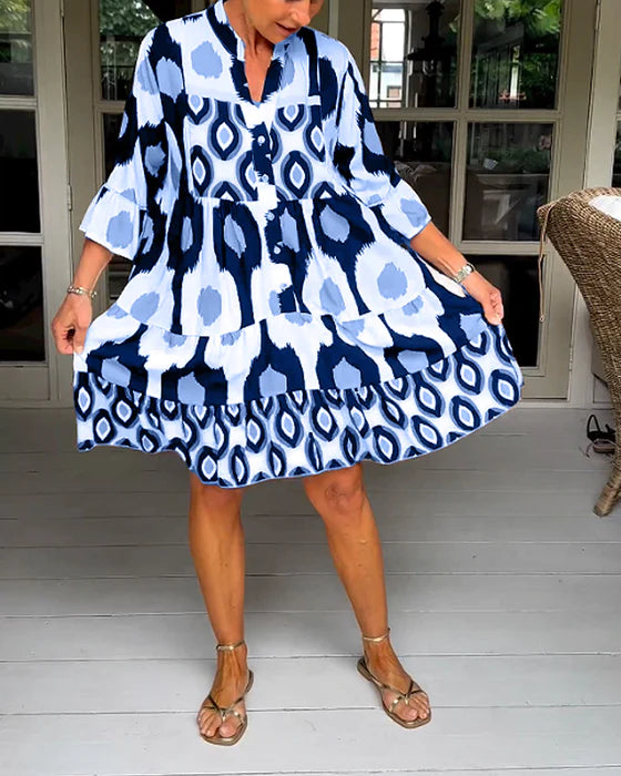 Chic Faltenkleid