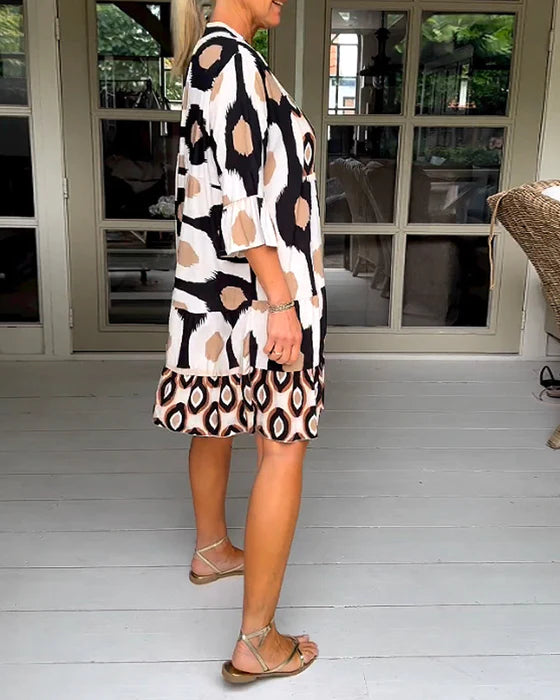 Chic Faltenkleid
