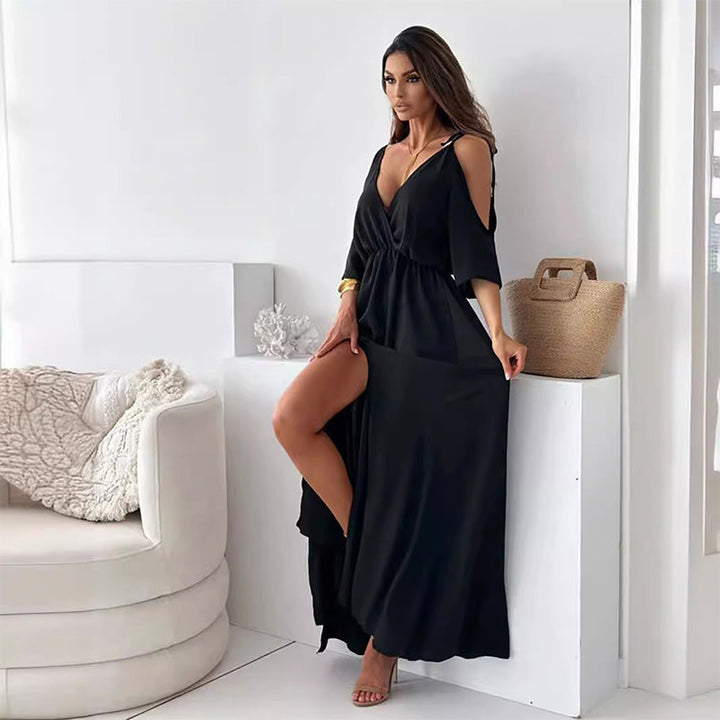 Sienna | Elegantes Kleid mit Seitenschlitz