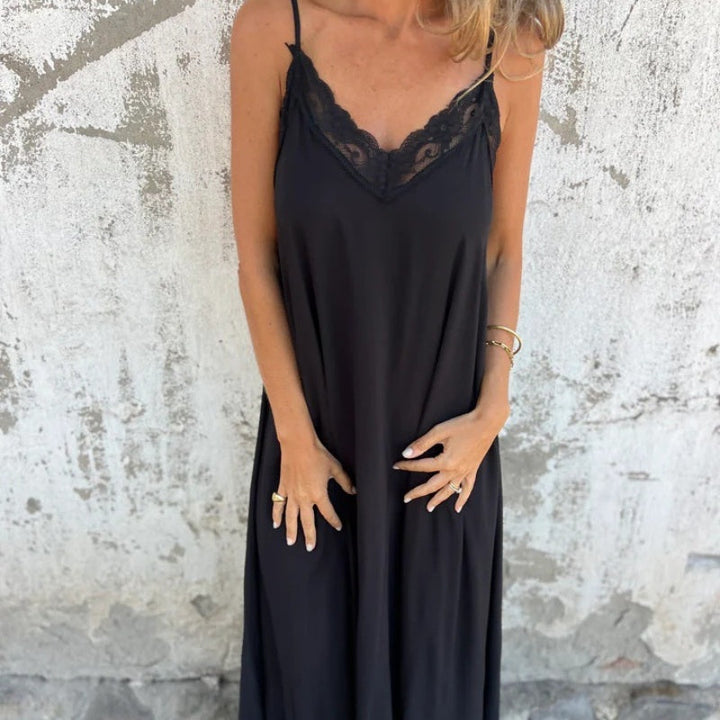 Carolina - Elegantes ärmelloses Kleid