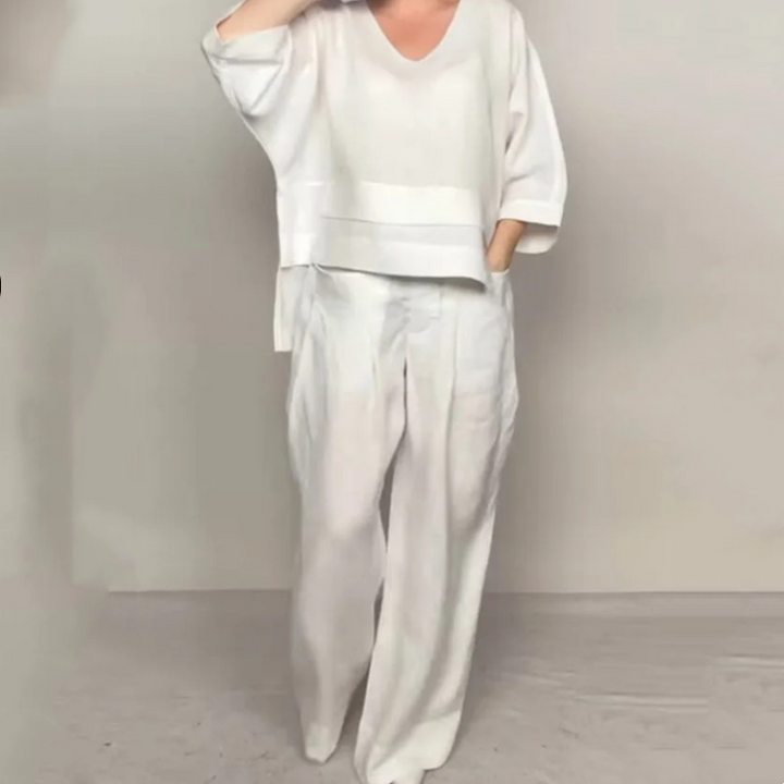Noa | Elegantes Minimalistisches Zweiteiliges Ensemble