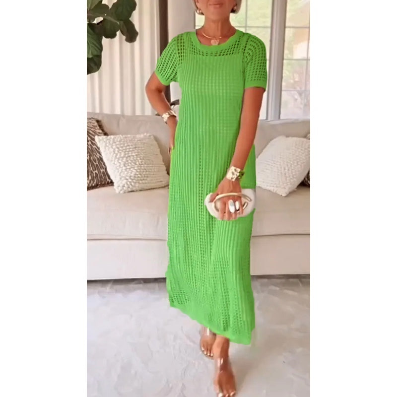 Bethany™ Cut-Out Maxi-Kleid mit kostenlosem Unterkleid