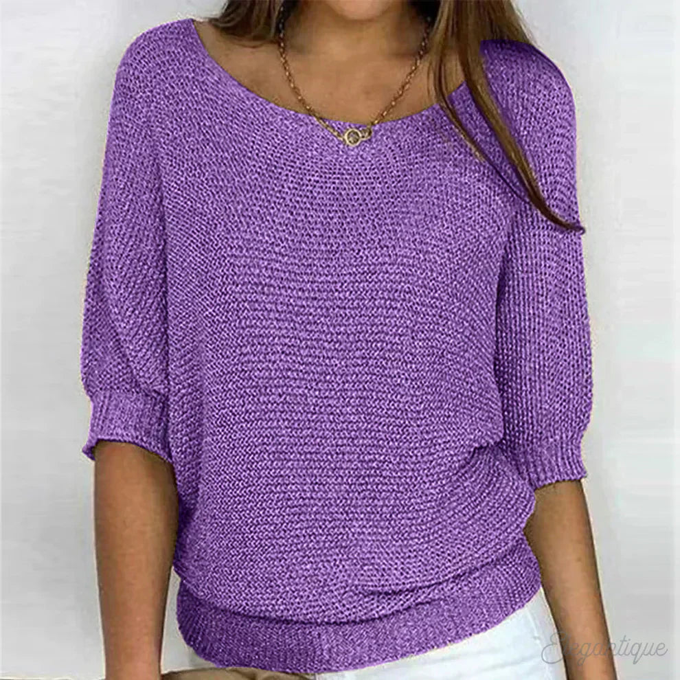 Eunice™ - Entspanntes Stricktop