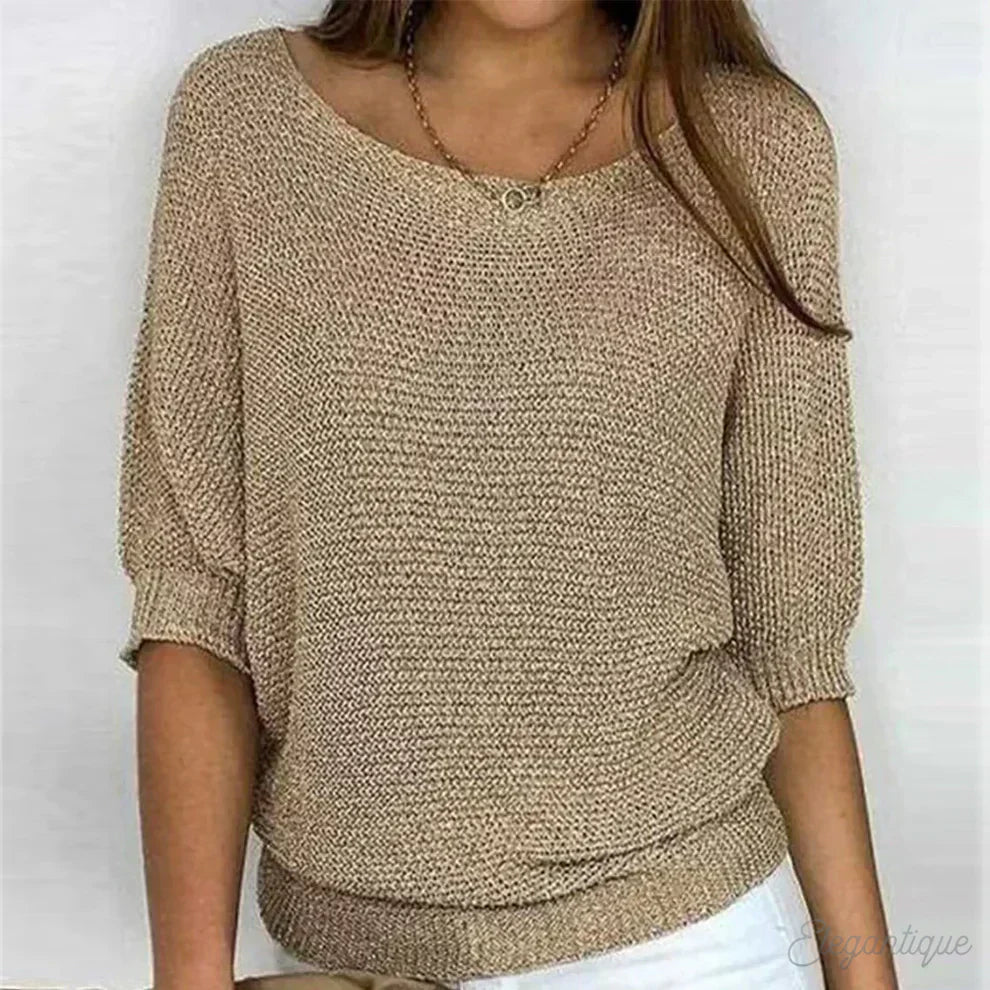 Eunice™ - Entspanntes Stricktop