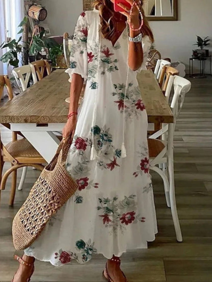 Sophia - Boho Vintage Sommerkleid