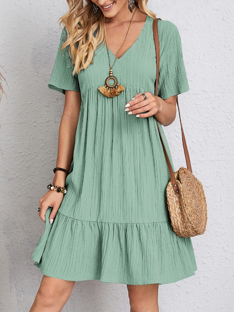 Emma™ - Elegantes Kleid Mit Bauchbedeckung