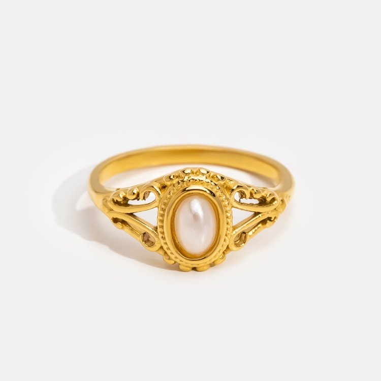 Aitana - Vintage Perlenring