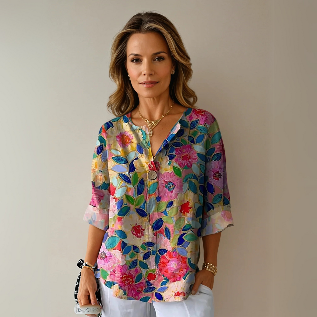 Arlene™ | Schicke Bluse mit floralem Druck
