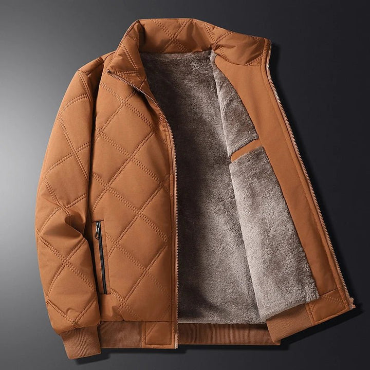 Giacca invernale da uomo a maniche lunghe con tasche