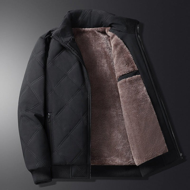 Giacca invernale da uomo a maniche lunghe con tasche