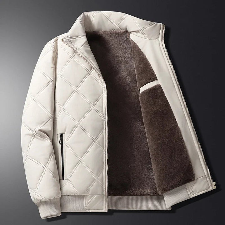 Giacca invernale da uomo a maniche lunghe con tasche