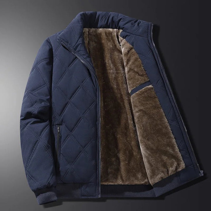Giacca invernale da uomo a maniche lunghe con tasche