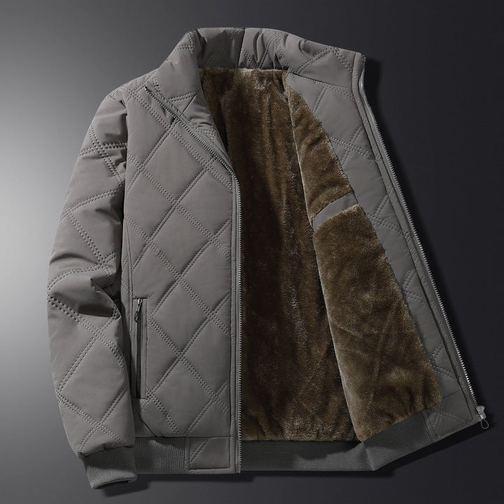Giacca invernale da uomo a maniche lunghe con tasche