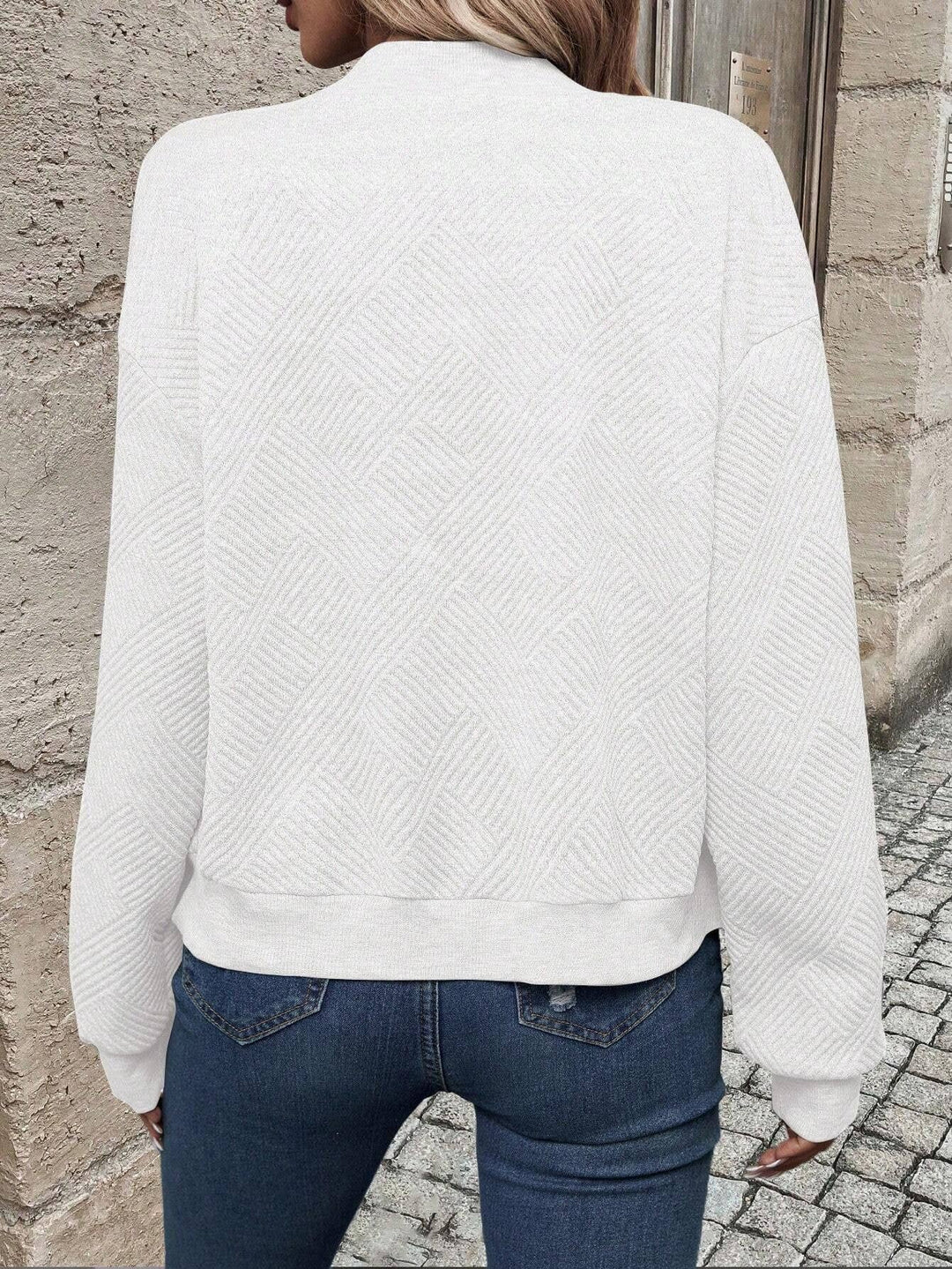 Damen Langarm Bomberjacke